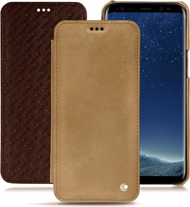 Produktbild Noreve Lederschutzhülle horizontal (Samsung Galaxy S8+)