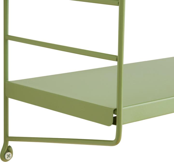 Actual product image En.Casa Modular wall shelf Strängnäs set of 3 olive green