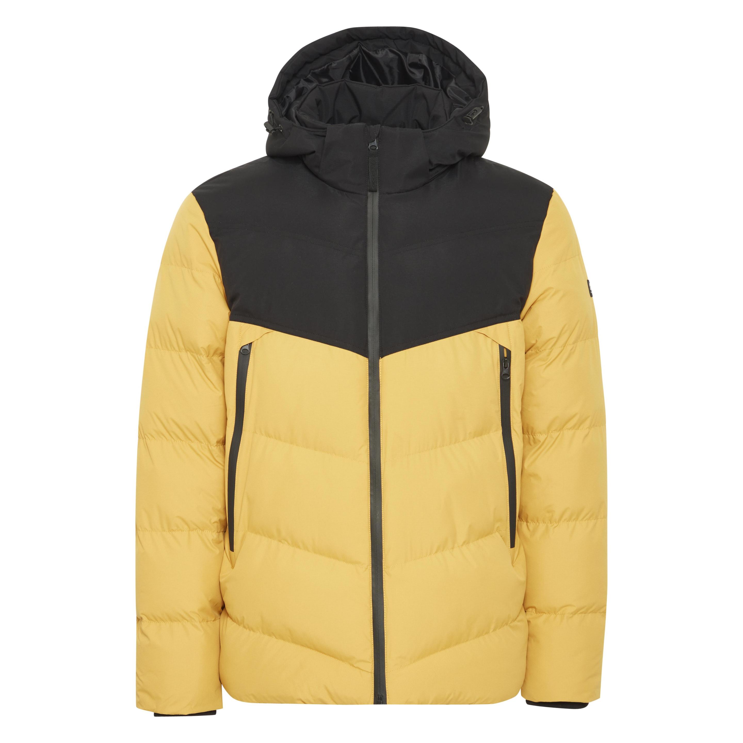 Blend, Herren, Winterjacken, Daunenjacke Mit Kapuze Und Reissverschluss, Gelb, (Xxl)