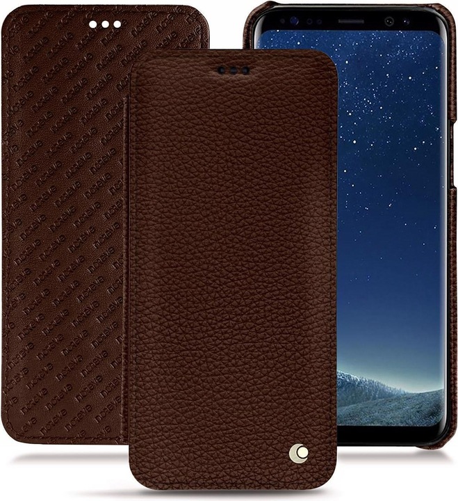 Actual product image Noreve Leather case horizontal (Samsung Galaxy S8+)
