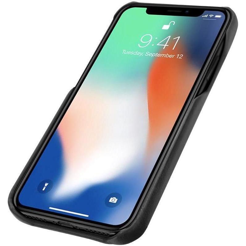 Thumbnail - Noreve Lederschutzhülle (Apple iPhone XR), Smartphone Hülle, Rot