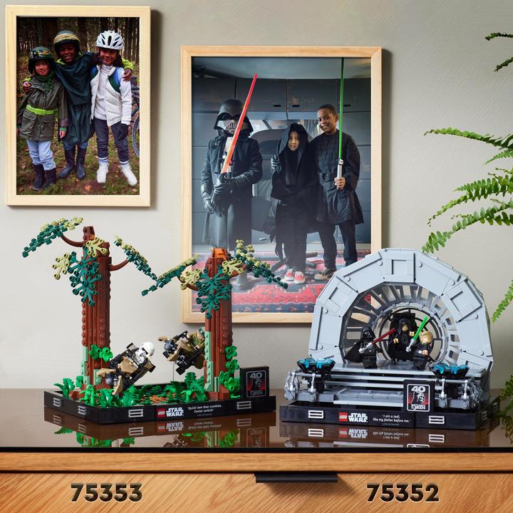 Image du produit LEGO Poursuite sur Endor - Diorama (75353, LEGO Star Wars)