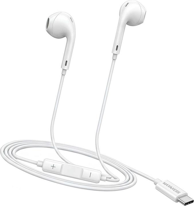 Produktbild Mayaxess USB-C Kopfhörer iPhone Pro Max Kabel (Kabelgebunden)