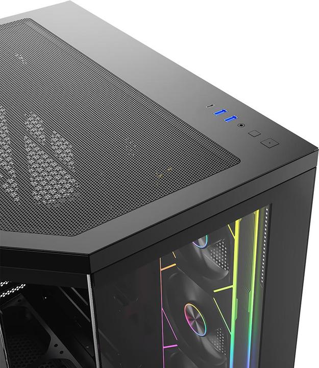 Actual product image xyz Torre Atx Neutron X Black (ATX, ITX, Mini-ATX)