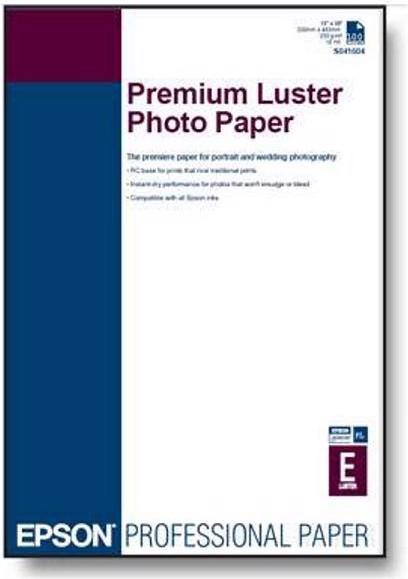 Actual product image Epson Premium Luster Photo Paper, 250 sheets (260 g/m², A4, 250 pcs.)