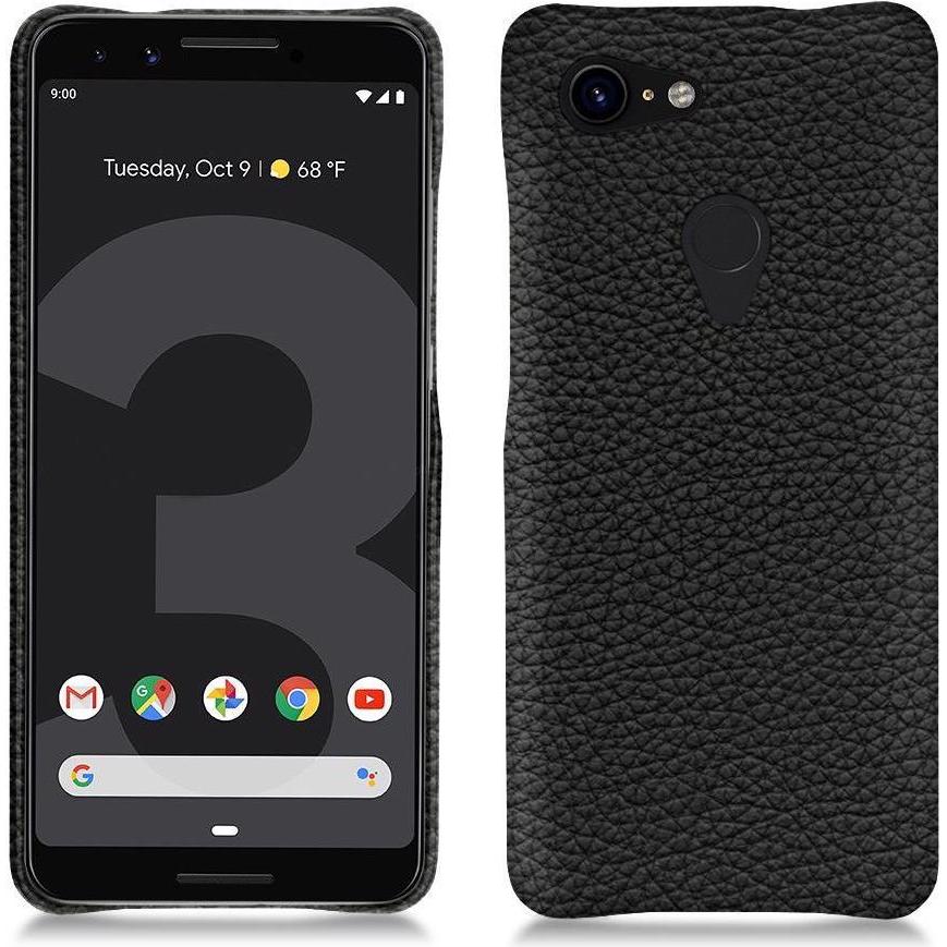 Noreve Lederschutzhülle (Google Pixel 3 XL), Smartphone Hülle, Schwarz