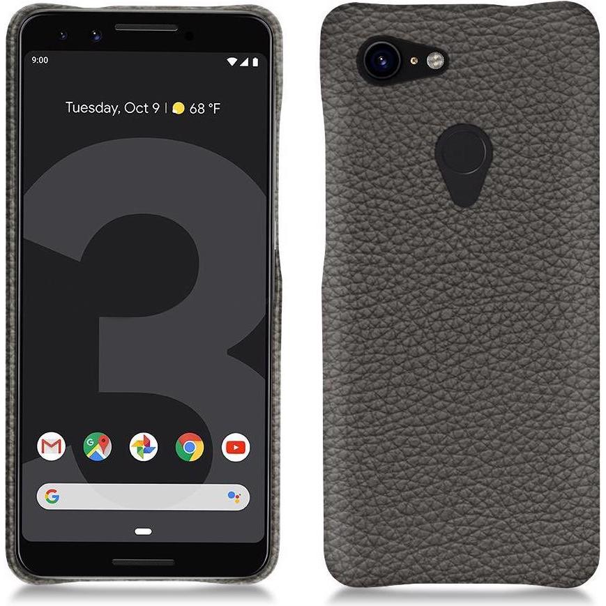 Noreve Lederschutzhülle (Google Pixel 3 XL), Smartphone Hülle, Grau