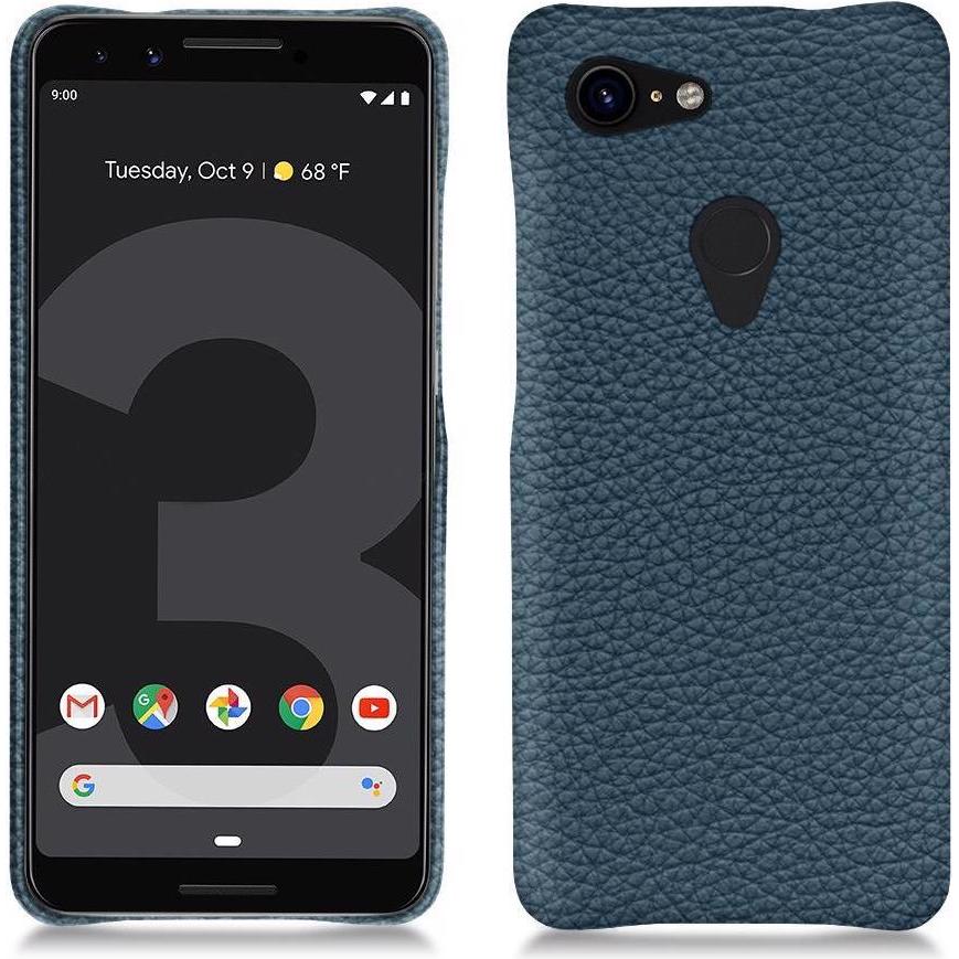 Noreve Lederschutzhülle (Google Pixel 3 XL), Smartphone Hülle, Blau