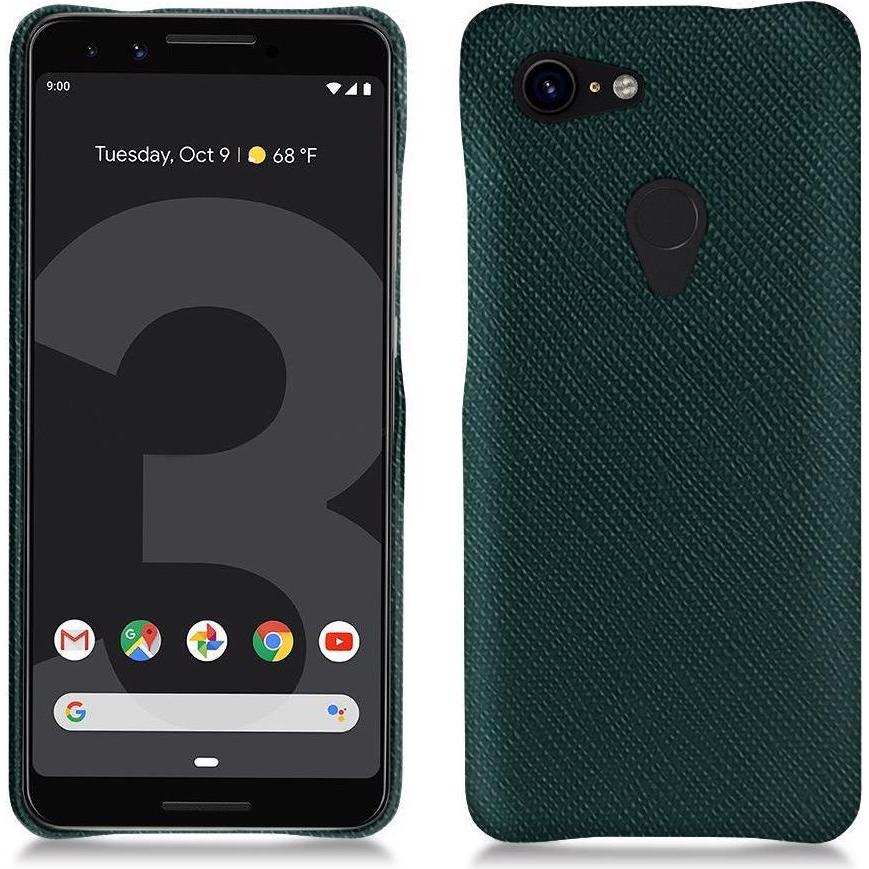 Thumbnail - Noreve Lederschutzhülle (Google Pixel 3 XL), Smartphone Hülle, Grün
