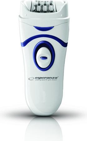 Produktbild Esperanza EPILATOR COPACABANA White-Blue EBD002B