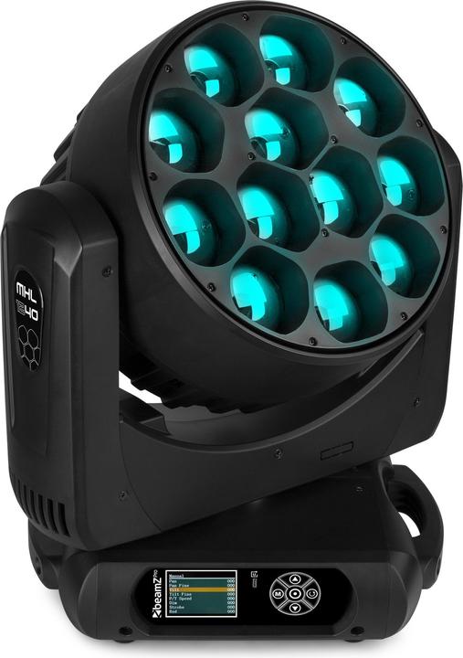 Image du produit BeamZ Tête mobile MHL1240 (40 W, LED)