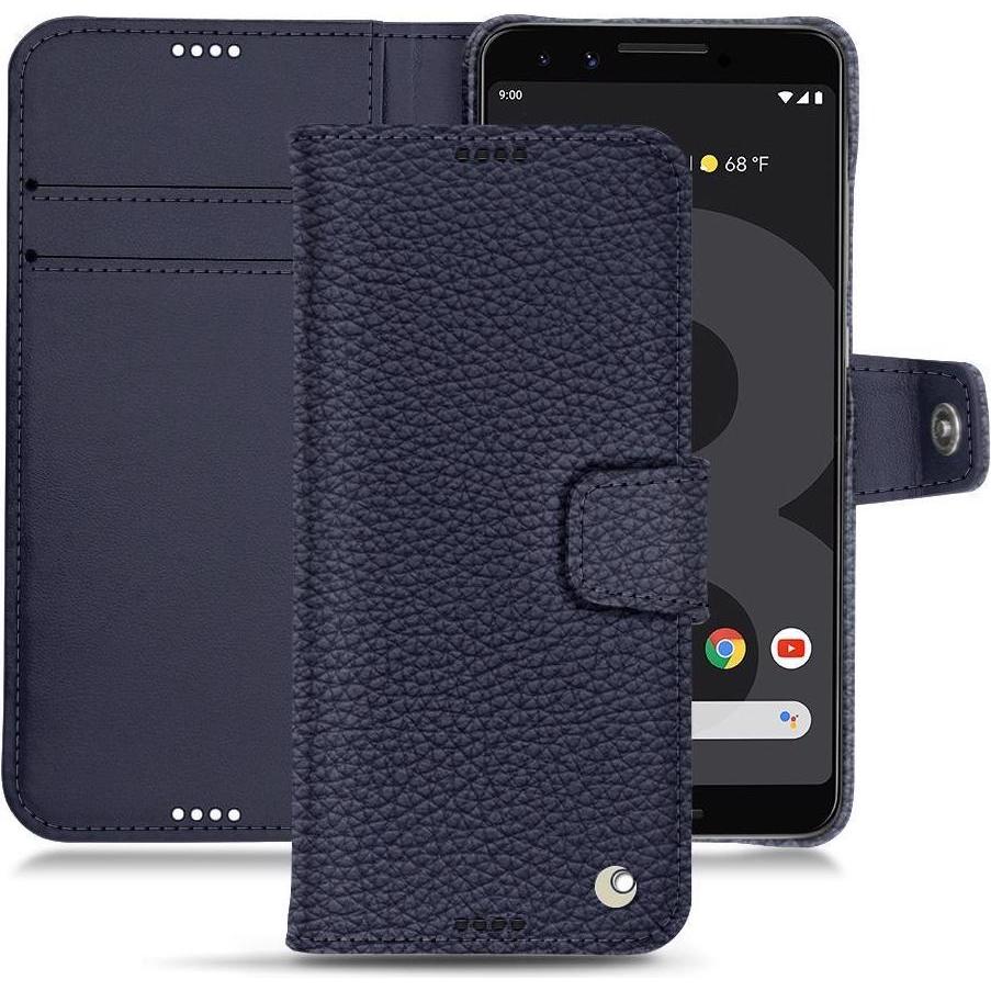 Thumbnail - Noreve Lederschutzhülle Wallet (Google Pixel 3), Smartphone Hülle, Violett