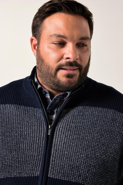 Produktbild Men+ Strickjacke, Stehkragen, Zipper (L)