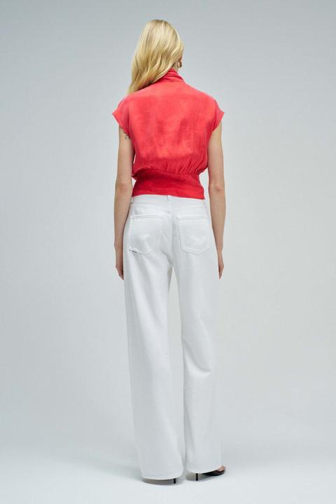 Immagine prodotto Salsa Jeans Kurzarmbluse Corset Blouse Style (M)