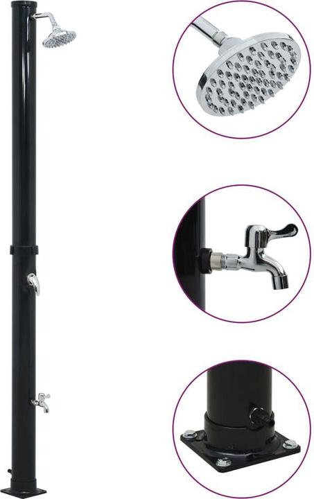 Produktbild vidaXL Pooldusche