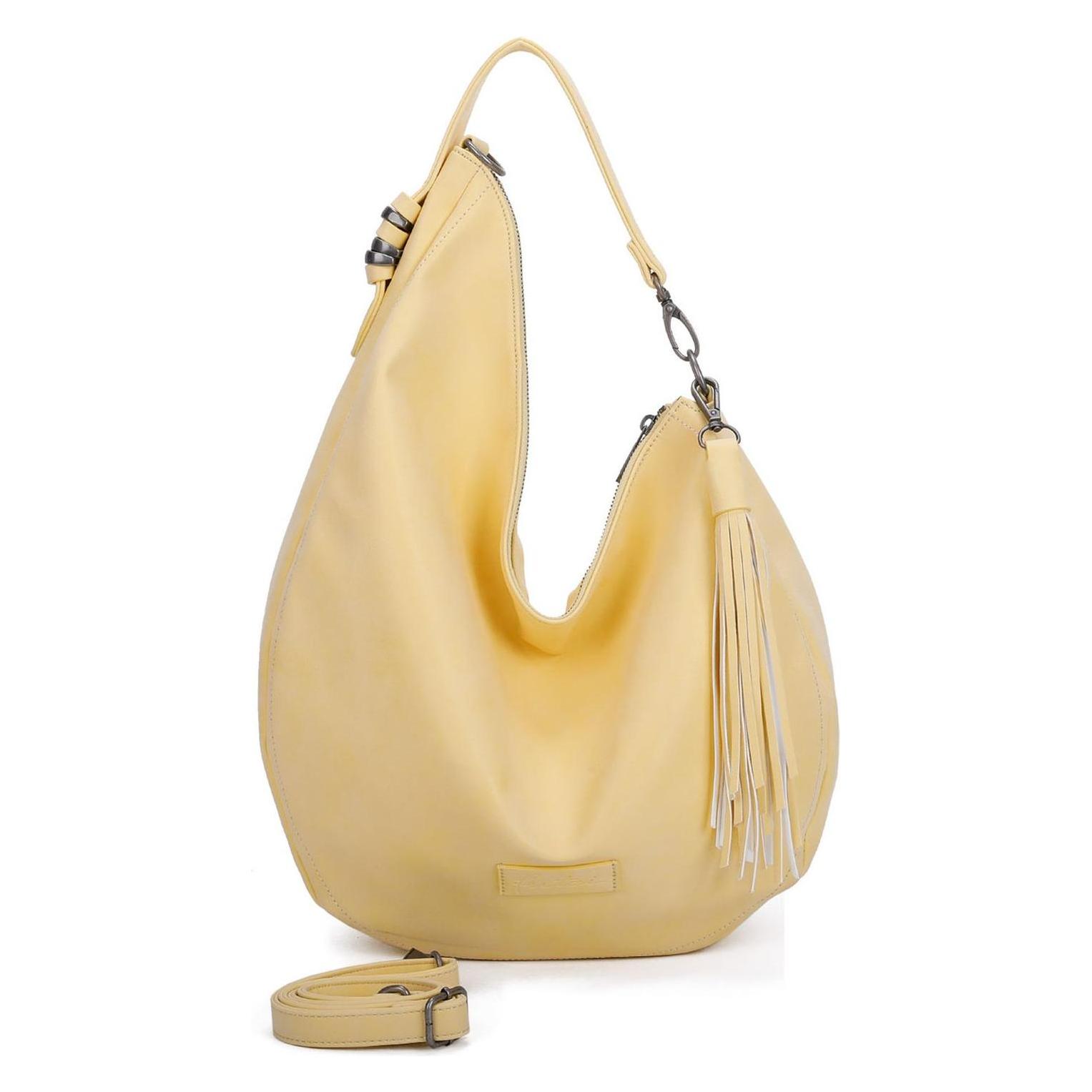 Fritzi Aus Preußen, Damen, Handtasche, Vintage Fritzi36 Hobo Bag, Gelb