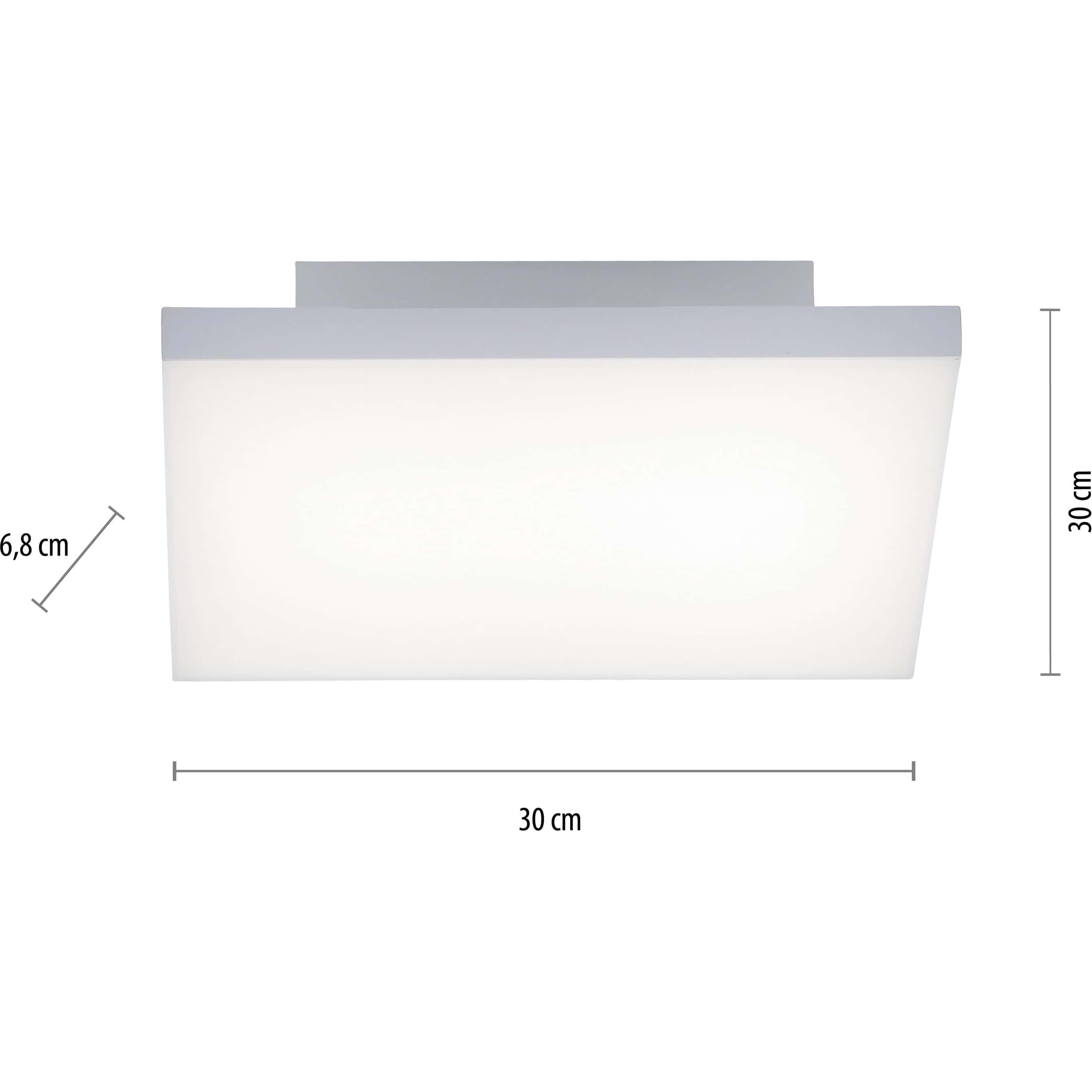 0, Wandleuchte + Deckenleuchte, LED-Deckenleuchte FRAMELESS (2200 lm)