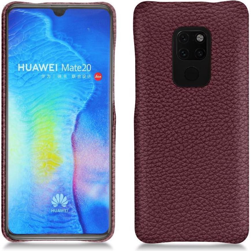 Noreve Lederschutzhülle (Huawei Mate 20), Smartphone Hülle, Violett