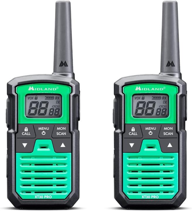 Immagine prodotto Midland XT30 PRO - Portofoonset - Walkie Talkie - PMR446 - Set da 2 pezzi - C1463 (6 km)