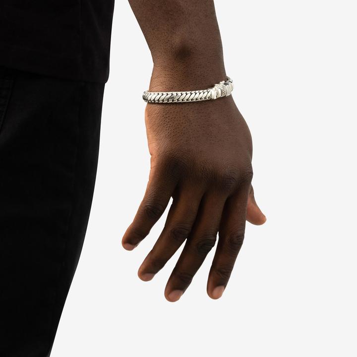 Produktbild Buddha to Buddha Armband Ben XS (19 cm, Silber 925)