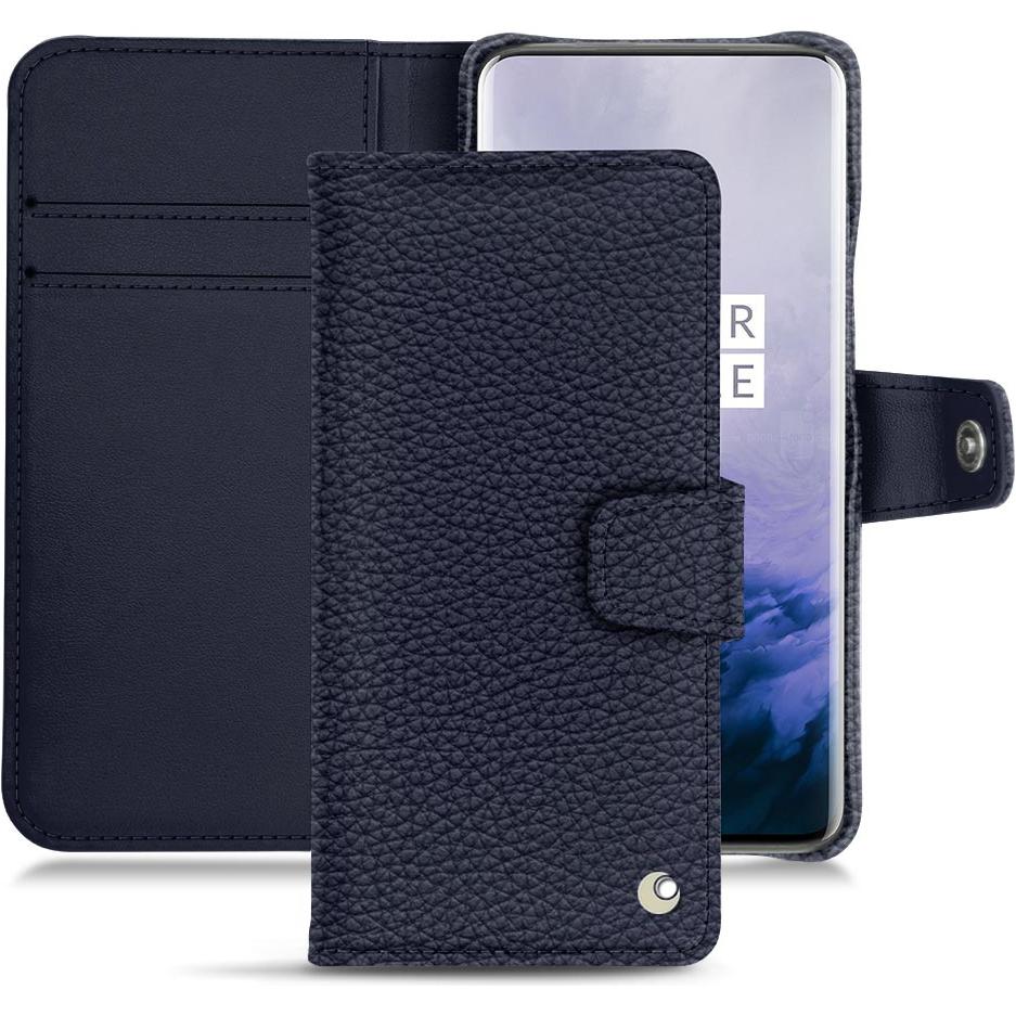 Noreve Lederschutzhülle Wallet (OnePlus 7 Pro), Smartphone Hülle, Violett