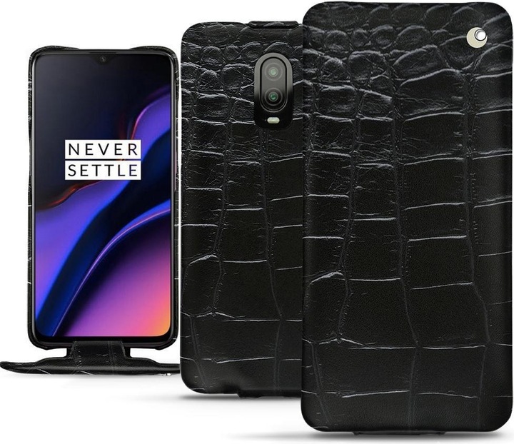 Actual product image Noreve Leather cover vertical (OnePlus 6T)