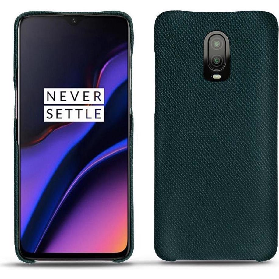 Noreve Lederschutzhülle (OnePlus 6T), Smartphone Hülle, Grün