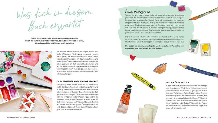 Actual product image Watercolour Bible