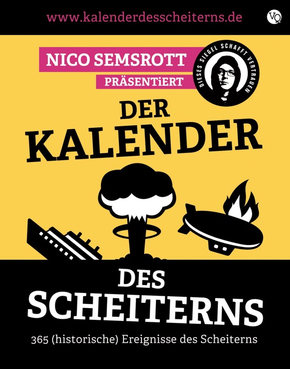 Produktbild Semsrott:Der Kalender des Scheiterns (Harter Einband, Deutsch)