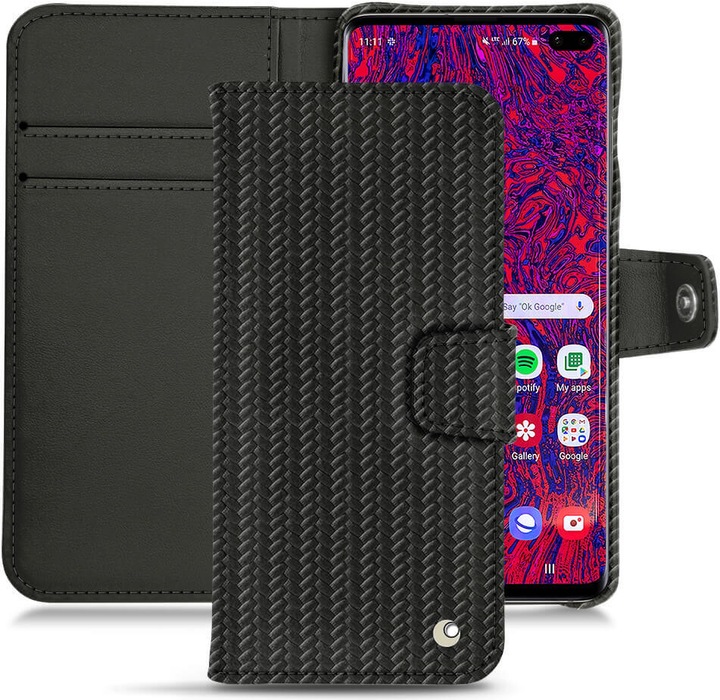 Actual product image Noreve Leather case wallet (Samsung Galaxy S10+)