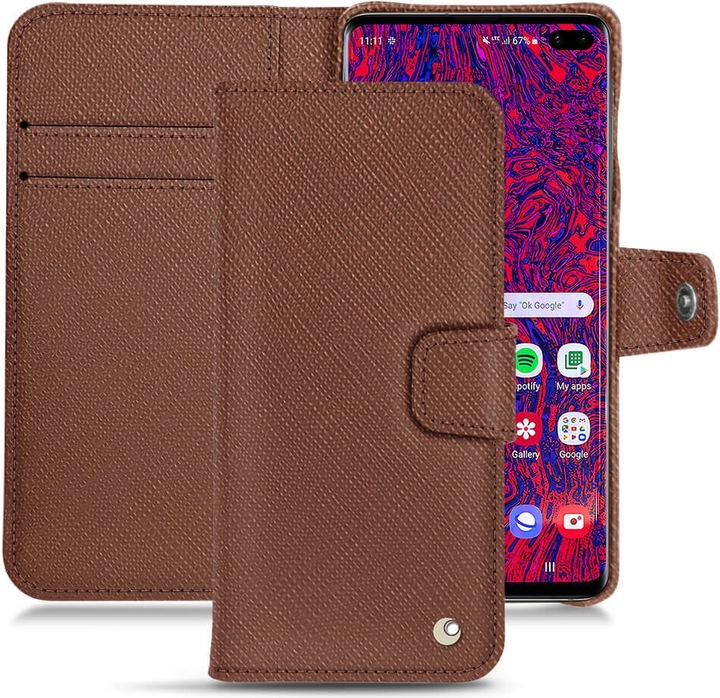 Actual product image Noreve Leather case wallet (Samsung Galaxy S10+)