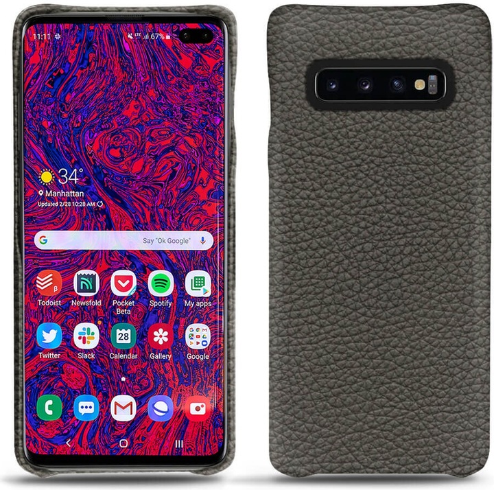 Noreve Leather cover (Samsung Galaxy S10+)