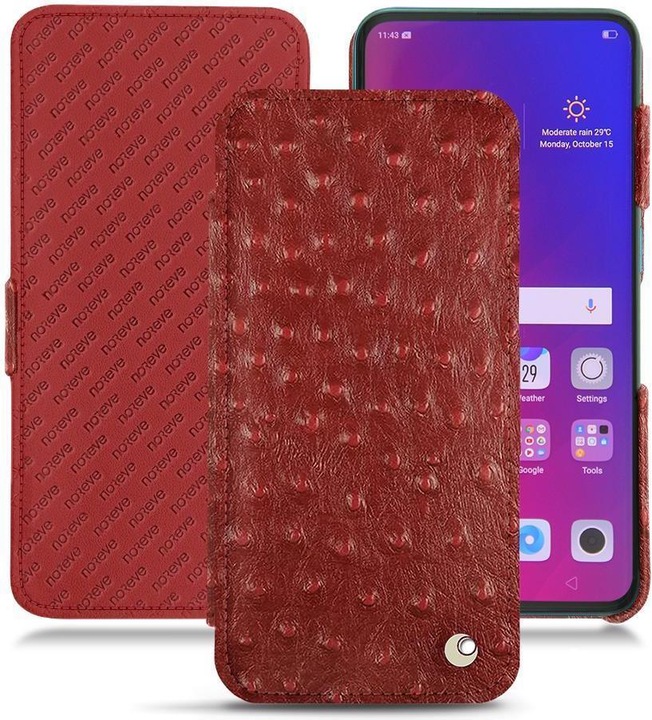 Produktbild Noreve Lederschutzhülle horizontal (Oppo Find X)