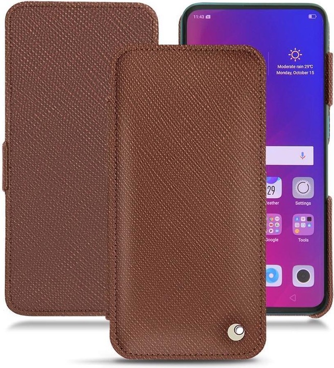 Actual product image Noreve Leather case horizontal (Oppo Find X)