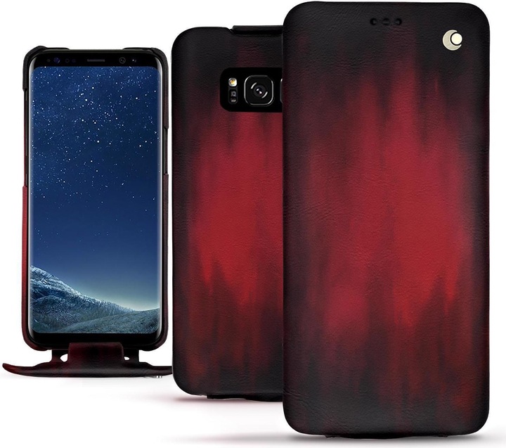 Noreve Lederschutzhülle vertikal (Samsung Galaxy S8+)