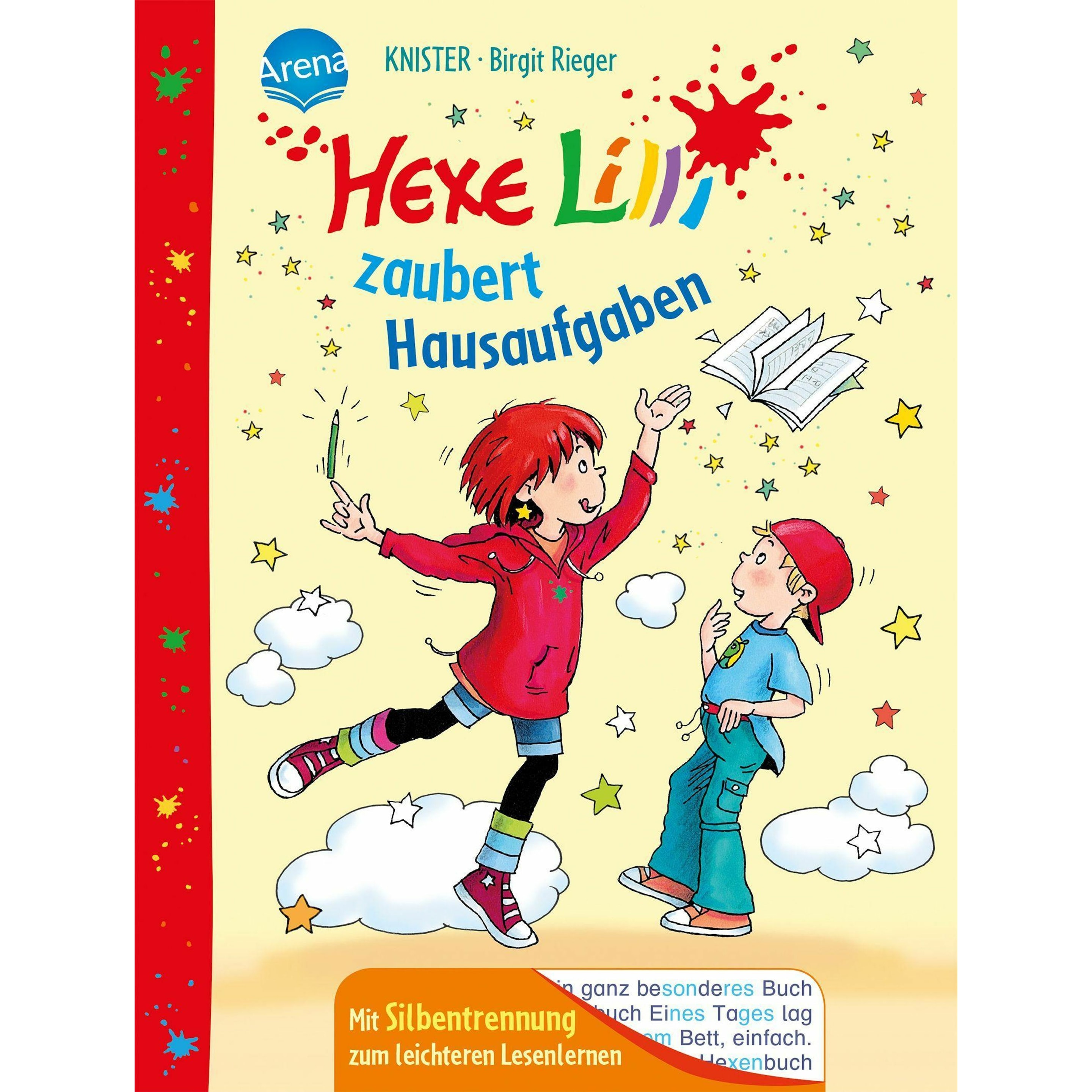Hexe Lilli zaubert Hausaufgaben, Kinderbücher von Birgit Rieger, Knister