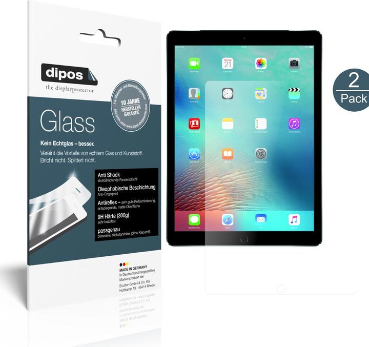 Image du produit Dipos Film de Protection d’écran Anti-Shock (2 pièce(s), iPad Pro 12.9)