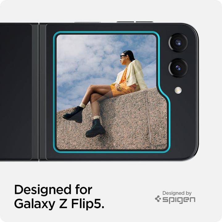 Actual product image Spigen AGL06525 (1 pcs., Samsung Galaxy Z Flip5)