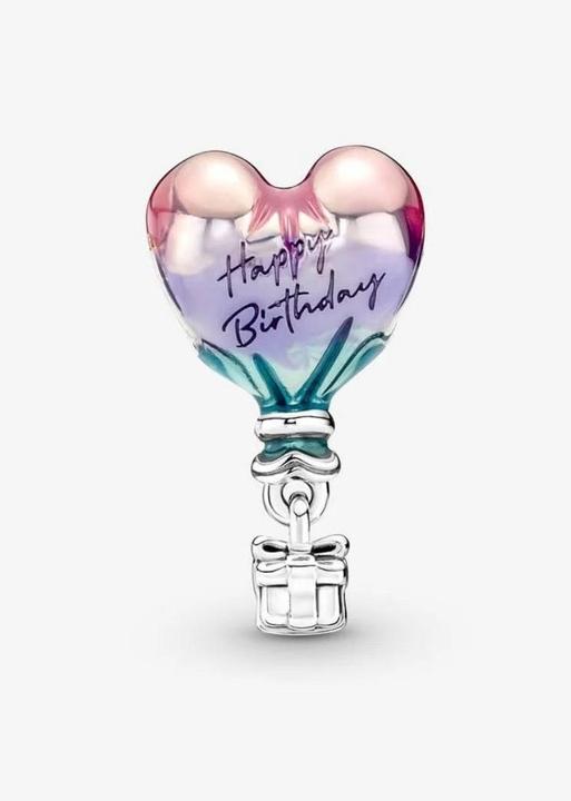 Produktbild Pandora Charm Happy Birthday Heissluftballon (Emaille, Silber 925)