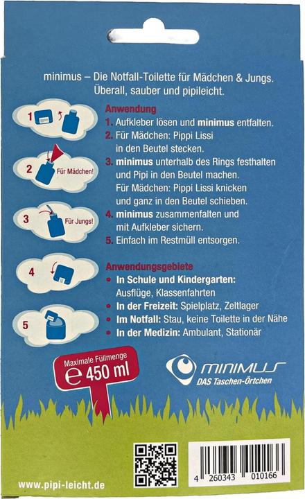Image du produit Minimus Toilettes d'urgence