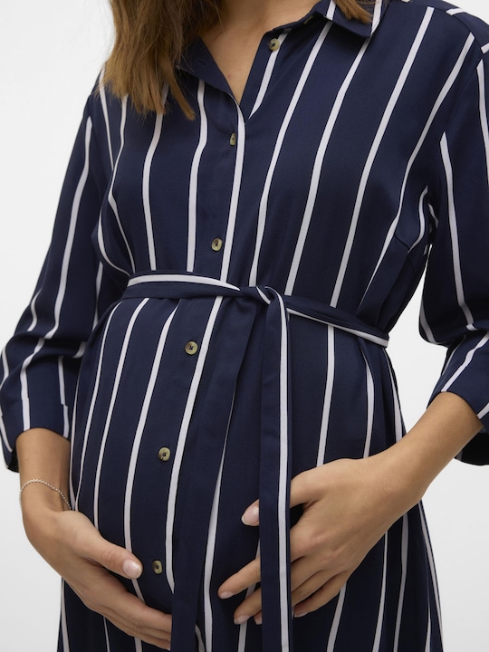 Produktbild Mamalicious MLSILVIE Umstandskleid Hemdblusenkleid (XL)