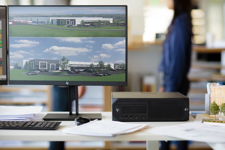 Actual product image HP Z2 – G4 SFF (Intel Core i7-9700, 16 GB, 512 GB)
