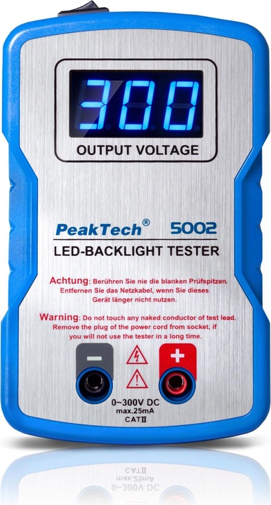 Actual product image Peaktech P 5002 LED tester