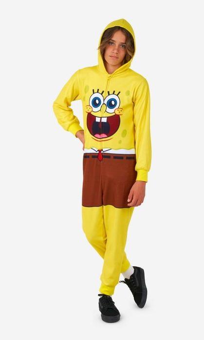 Immagine prodotto OppoSuits Tutina di Spongebob per bambini (134, 140, 146, 152)