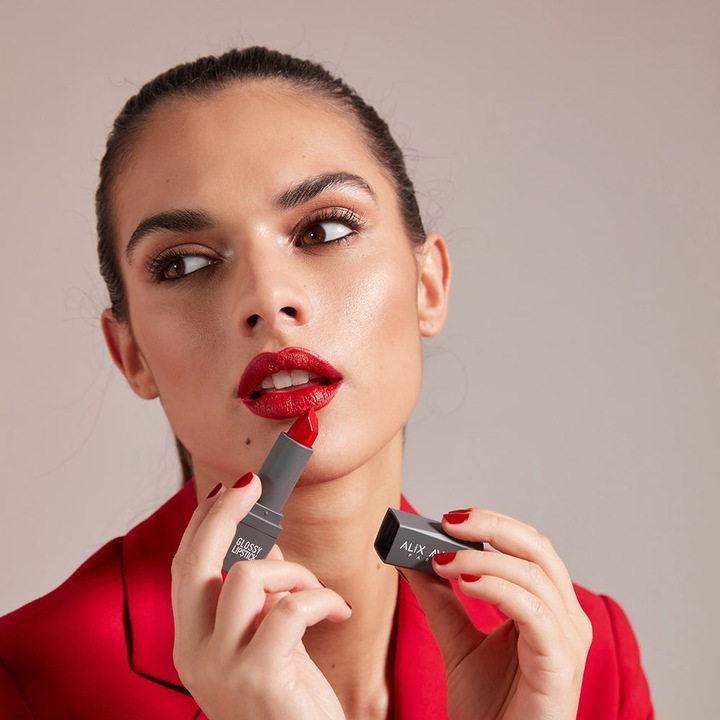Produktbild Alix Avien Glossy Lipstick Sheer Coral 307 (SHEER CORAL)