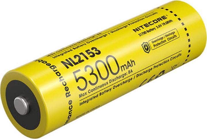 Produktbild Nitecore Li-Ion Akku Typ 21700 - 5300mAh - NL2153