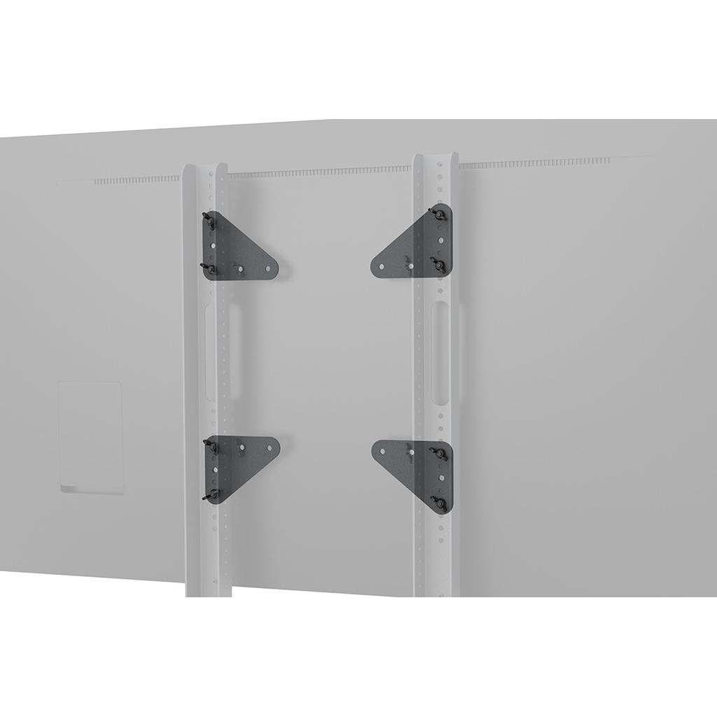 Heckler Adattatore VESA per carrello AV, Pezzo di ricambio notebook, Nero