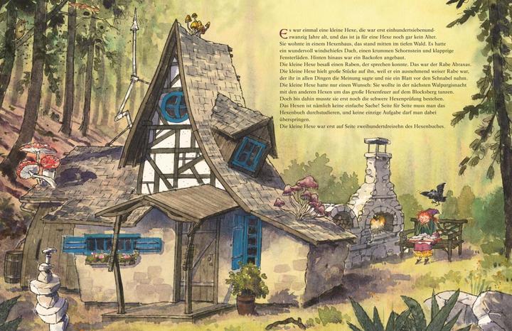 Actual product image Die kleine Hexe Ausflug mit Abraxas (German, Otfried Preussler, Susanne Preussler-Bitsch, 2017)
