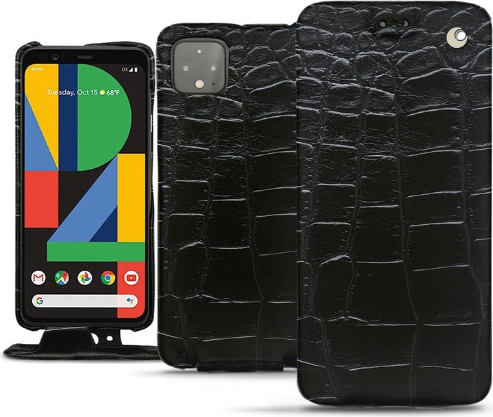 Actual product image Noreve Leather cover vertical (Google Pixel 4 XL)