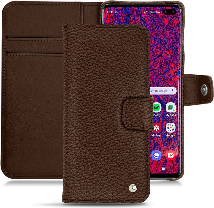 Actual product image Noreve Leather case wallet (Samsung Galaxy S10 5G)